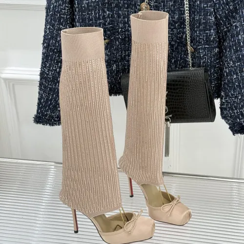 Christian Louboutin Boots For Women #1408941 $150.00 USD, Wholesale Replica Christian Louboutin Boots