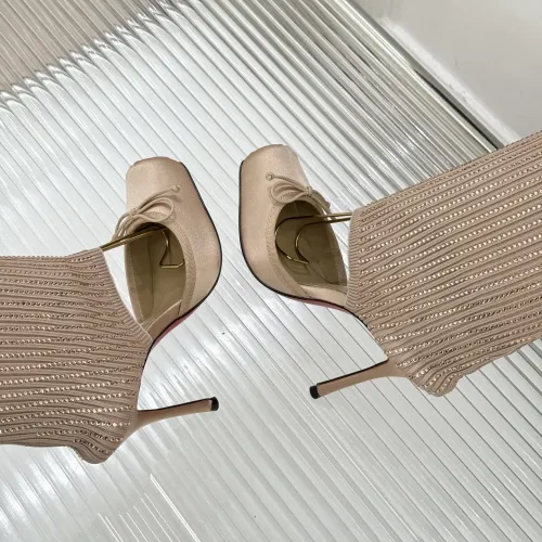 Replica Christian Louboutin Boots For Women #1408941 $150.00 USD for Wholesale