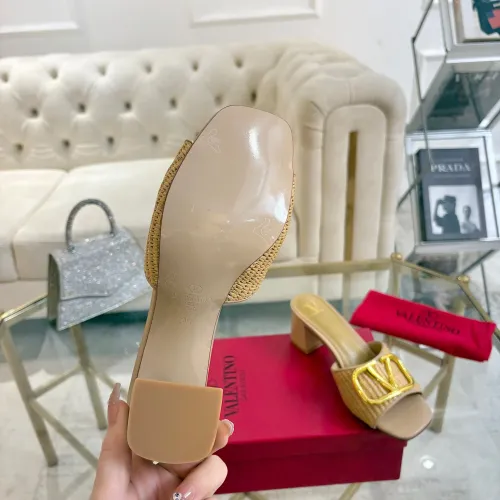 Replica Valentino Slippers For Women #1409016 $85.00 USD for Wholesale