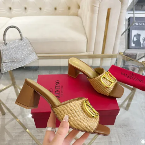 Replica Valentino Slippers For Women #1409017 $85.00 USD for Wholesale