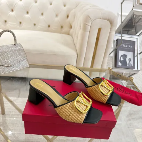 Replica Valentino Slippers For Women #1409018 $85.00 USD for Wholesale
