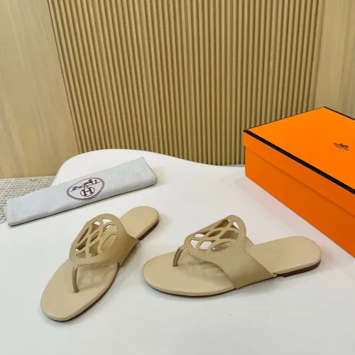 Replica Hermes Slippers For Women #1409026 $82.00 USD for Wholesale