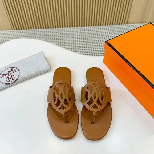 Hermes Slippers For Women #1409033 $82.00 USD, Wholesale Replica Hermes Slippers