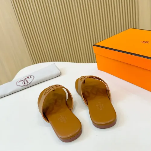 Replica Hermes Slippers For Women #1409033 $82.00 USD for Wholesale