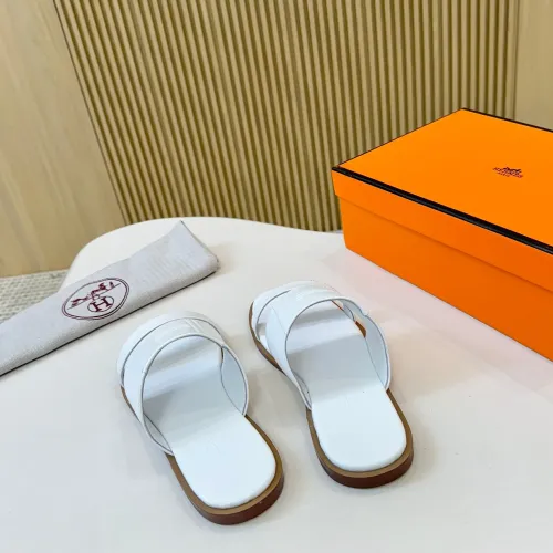 Replica Hermes Slippers For Women #1409037 $82.00 USD for Wholesale