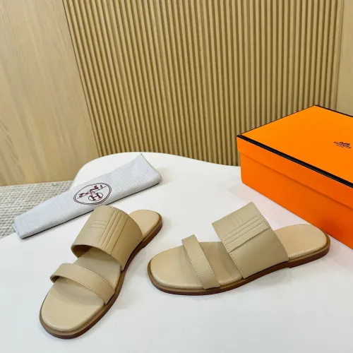Replica Hermes Slippers For Women #1409038 $82.00 USD for Wholesale