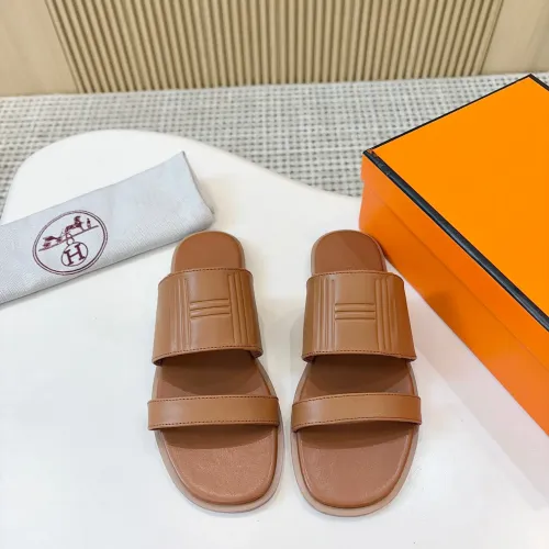 Hermes Slippers For Women #1409040 $82.00 USD, Wholesale Replica Hermes Slippers
