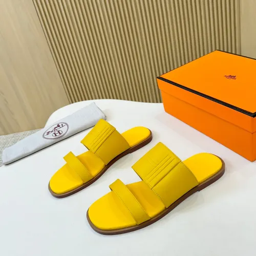 Replica Hermes Slippers For Women #1409041 $82.00 USD for Wholesale