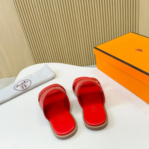 Replica Hermes Slippers For Women #1409043 $82.00 USD for Wholesale