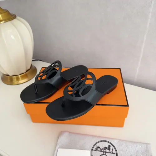 Replica Hermes Slippers For Women #1409062 $82.00 USD for Wholesale