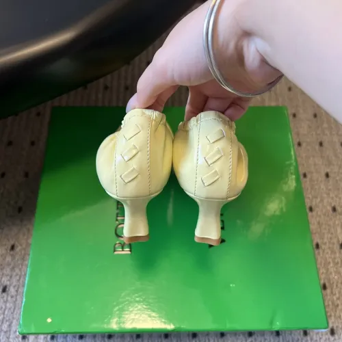 Replica Bottega Veneta BV High-heeled Shoes For Women #1409089 $122.00 USD for Wholesale