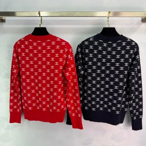 Replica Chanel Sweaters Long Sleeved For Women #1409095 $98.00 USD for Wholesale