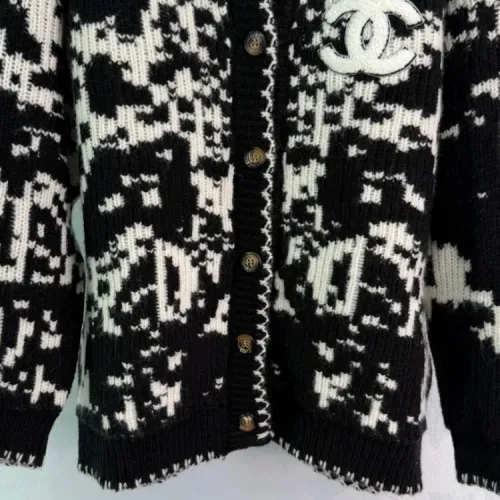 Replica Chanel Sweaters Long Sleeved For Women #1409111 $128.00 USD for Wholesale