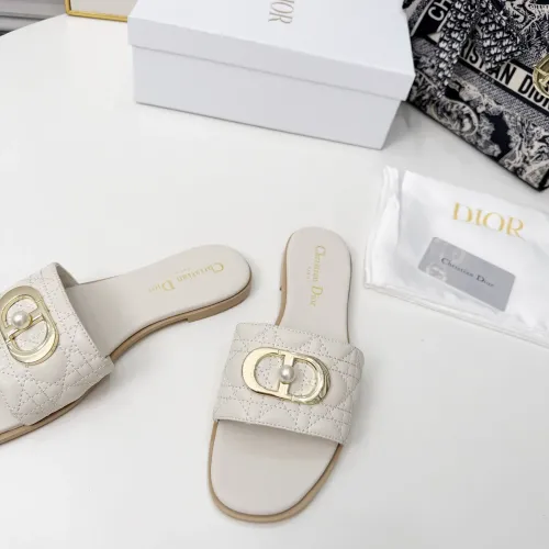 Replica Christian Dior Slippers For Women #1409183 $82.00 USD for Wholesale