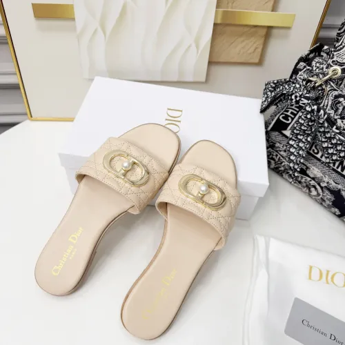 Replica Christian Dior Slippers For Women #1409184 $82.00 USD for Wholesale