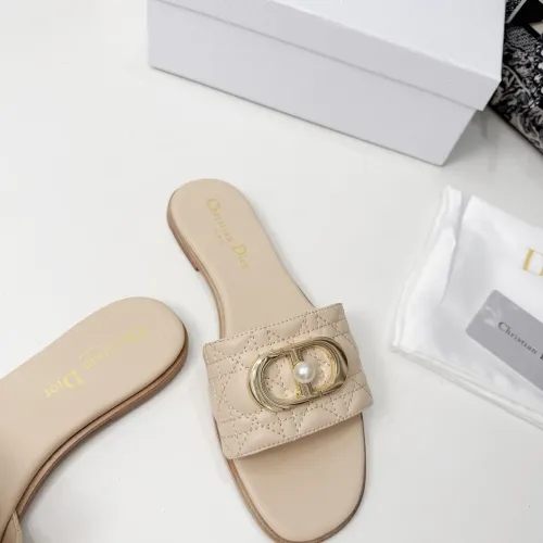 Replica Christian Dior Slippers For Women #1409184 $82.00 USD for Wholesale