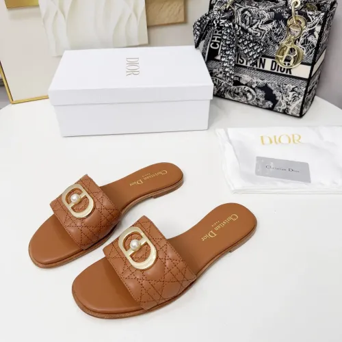 Christian Dior Slippers For Women #1409185 $82.00 USD, Wholesale Replica Christian Dior Slippers