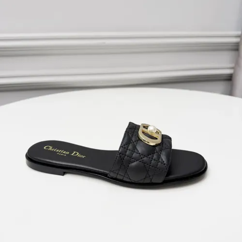 Replica Christian Dior Slippers For Women #1409186 $82.00 USD for Wholesale