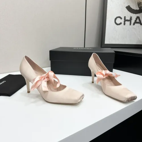 Chanel High-Heeled Shoes For Women #1409195 $102.00 USD, Wholesale Replica Chanel High-Heeled Shoes