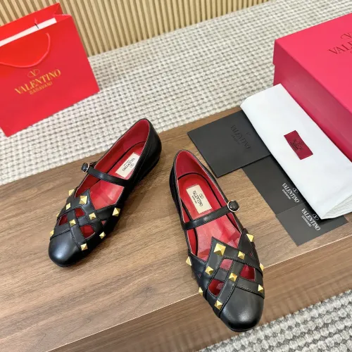 Valentino Flat Shoes For Women #1409208 $105.00 USD, Wholesale Replica Valentino Flat Shoes