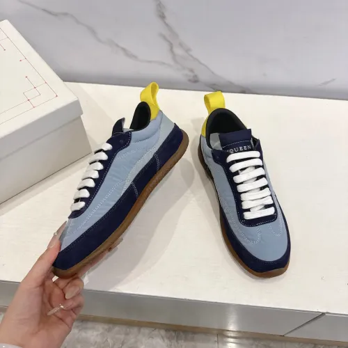Replica Alexander McQueen Casual Shoes For Women #1409214 $102.00 USD for Wholesale