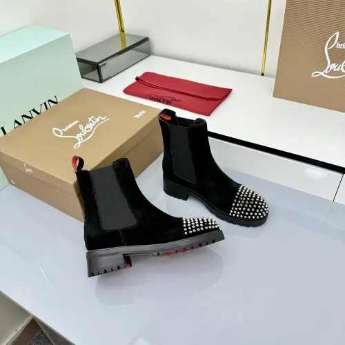 Replica Christian Louboutin Boots For Women #1409219 $128.00 USD for Wholesale