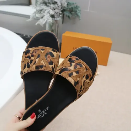Replica Louis Vuitton Slippers For Women #1409221 $85.00 USD for Wholesale