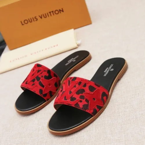 Louis Vuitton Slippers For Women #1409222 $85.00 USD, Wholesale Replica Louis Vuitton Slippers