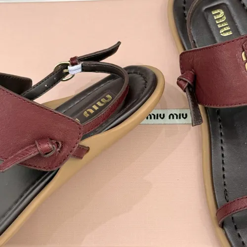 Replica MIU MIU Sandal For Women #1409229 $98.00 USD for Wholesale