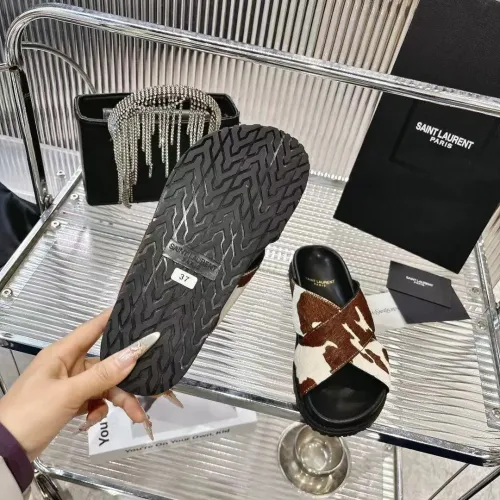 Replica Yves Saint Laurent YSL Slippers For Women #1409232 $85.00 USD for Wholesale