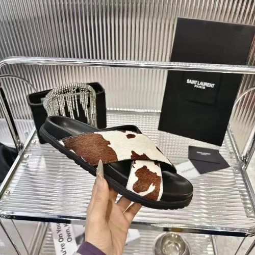 Replica Yves Saint Laurent YSL Slippers For Women #1409232 $85.00 USD for Wholesale
