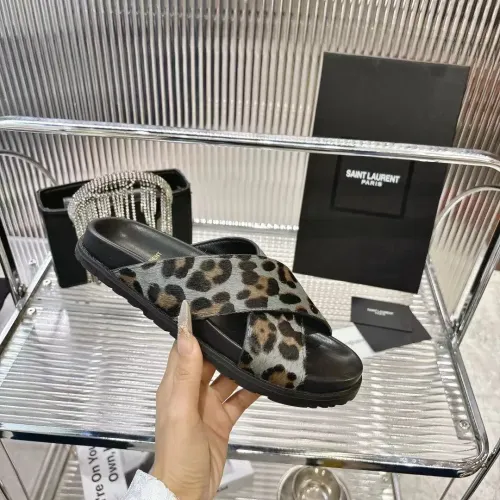 Replica Yves Saint Laurent YSL Slippers For Women #1409233 $85.00 USD for Wholesale