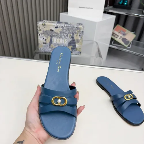 Replica Christian Dior Slippers For Women #1409325 $82.00 USD for Wholesale