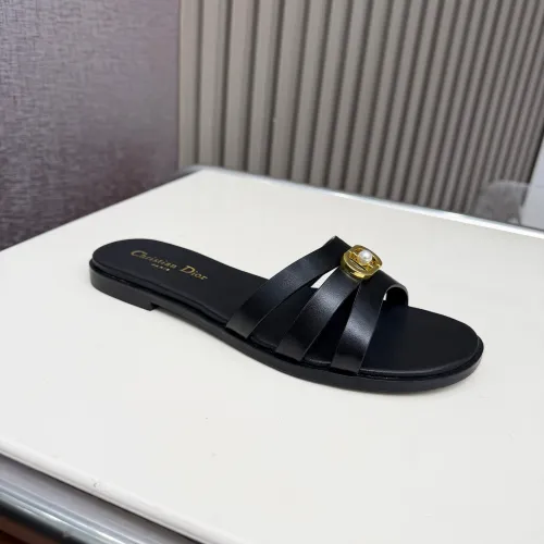 Replica Christian Dior Slippers For Women #1409328 $82.00 USD for Wholesale
