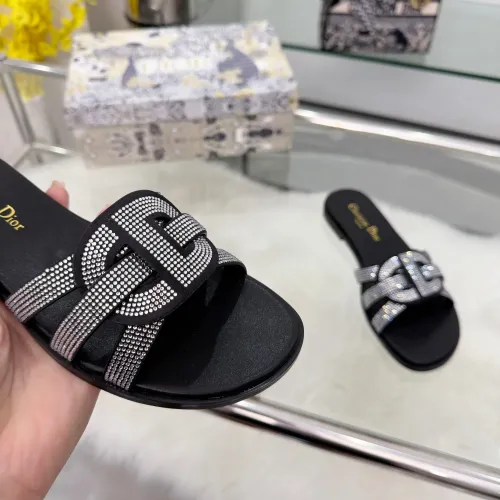 Replica Christian Dior Slippers For Women #1409330 $85.00 USD for Wholesale