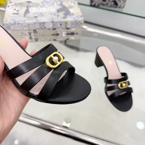 Replica Christian Dior Slippers For Women #1409335 $85.00 USD for Wholesale