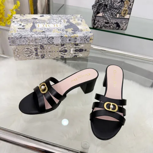 Replica Christian Dior Slippers For Women #1409335 $85.00 USD for Wholesale