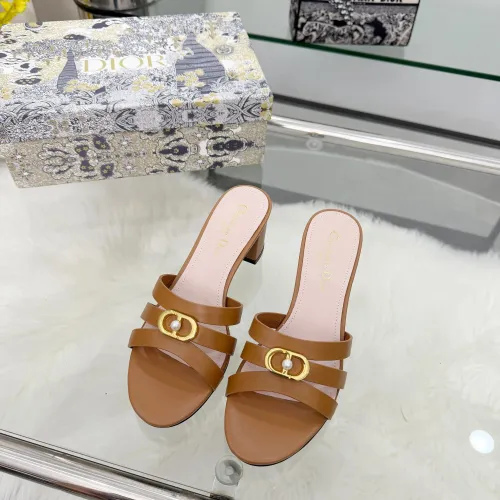 Replica Christian Dior Slippers For Women #1409336 $85.00 USD for Wholesale