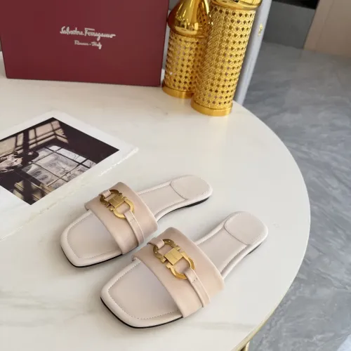 Salvatore Ferragamo Slippers For Women #1409339 $82.00 USD, Wholesale Replica Salvatore Ferragamo Slippers