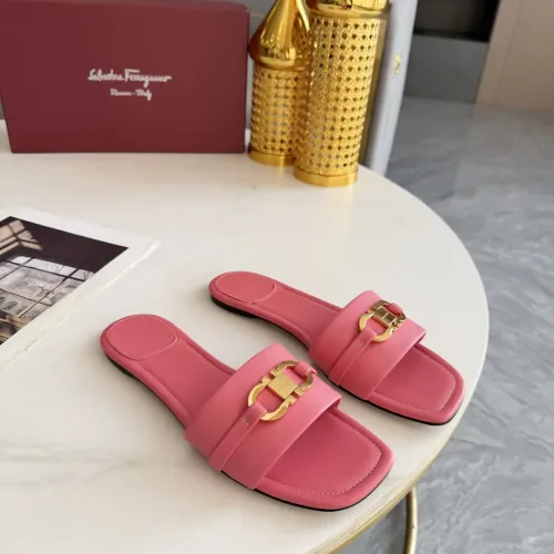 Replica Salvatore Ferragamo Slippers For Women #1409342 $82.00 USD for Wholesale