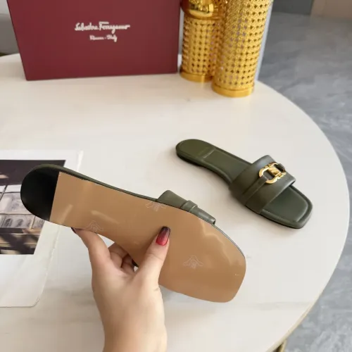 Replica Salvatore Ferragamo Slippers For Women #1409346 $82.00 USD for Wholesale