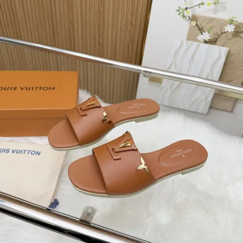 Louis Vuitton Slippers For Women #1409354 $85.00 USD, Wholesale Replica Louis Vuitton Slippers