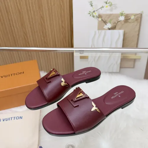 Louis Vuitton Slippers For Women #1409356 $85.00 USD, Wholesale Replica Louis Vuitton Slippers