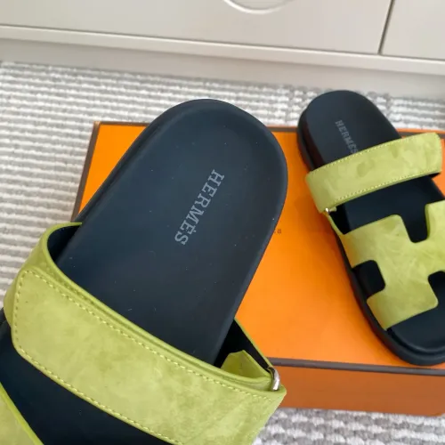 Replica Hermes Slippers For Women #1409369 $98.00 USD for Wholesale