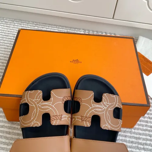 Replica Hermes Slippers For Women #1409375 $98.00 USD for Wholesale