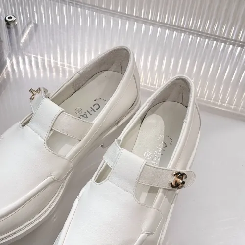 Replica Chanel Leather Shoes For Women #1409380 $102.00 USD for Wholesale