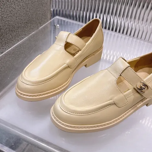 Replica Chanel Leather Shoes For Women #1409381 $102.00 USD for Wholesale