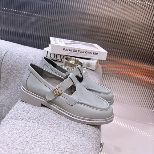 Replica Chanel Leather Shoes For Women #1409382 $102.00 USD for Wholesale