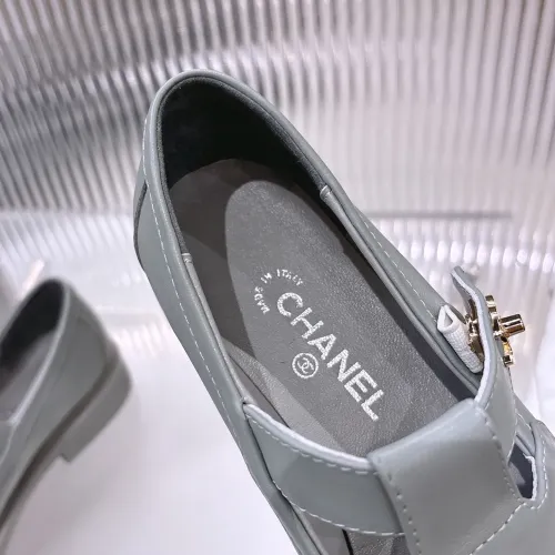 Replica Chanel Leather Shoes For Women #1409382 $102.00 USD for Wholesale