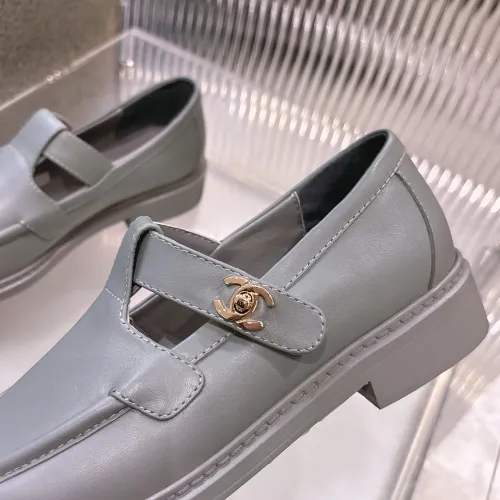 Replica Chanel Leather Shoes For Women #1409382 $102.00 USD for Wholesale
